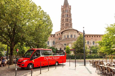 Toulouse: Sightseeingtur med minibuss med öppet tak