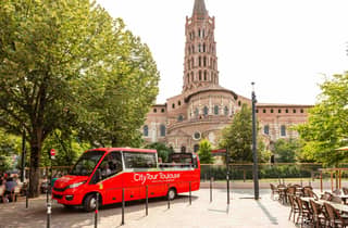 Toulouse: Sightseeing-Tour im offenen Minibus mit Audioguide