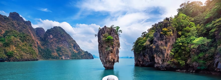 Phuket : James Bond Island : tour en bateau privé, tout compris