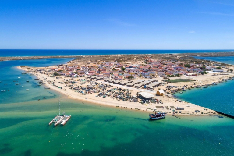 Algarve - Bezoek Olhão & Culatra-eiland inclusief lunchOphalen van Albufeira: Kim's Bar - bushalte