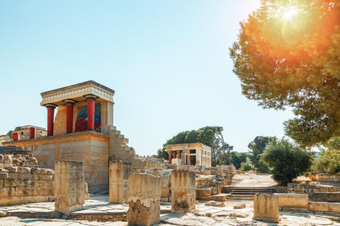 Knossos et le musée archéologique d'Héraklion : Depuis La Canée