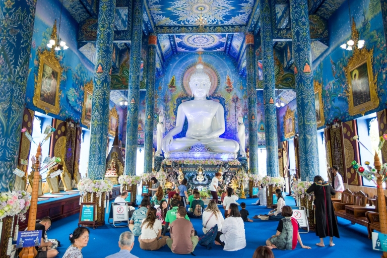 Depuis Chiang Mai : temples de Chiang Rai en petit groupeVisite privée des temples de Chiang Rai