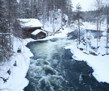De Ruka: Caminhada com raquetes de neve no Parque Nacional Oulanka