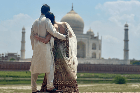 Excursão de sessão de fotos no Taj Mahal saindo de Delhi