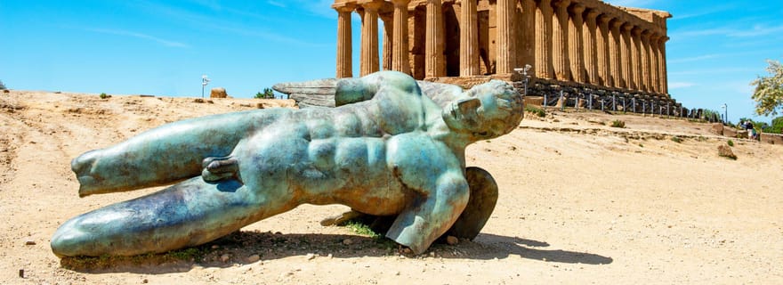 Agrigente : Visite à pied de la Vallée des Temples