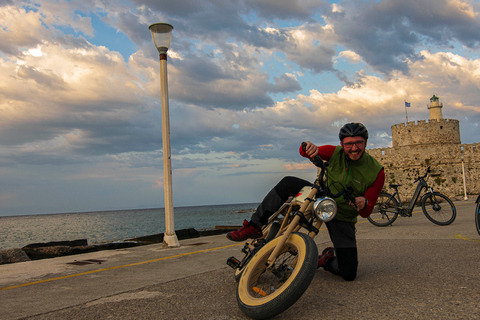 Rhodos: E-bike hoogtepunten zonsondergang of ochtendfototour