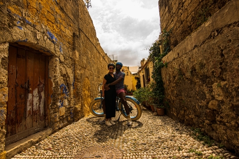 Rhodes: E-bike Old Town Highlights Sunset or Morning Tour Rhodes: Medieval Highlights E-bike Tour with Sunset/Panorama