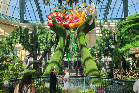 Explora lugares de interés: tour a pie por el Strip de Las Vegas.Explora lugares imprescindibles: tour a pie por el Strip de Las Vegas