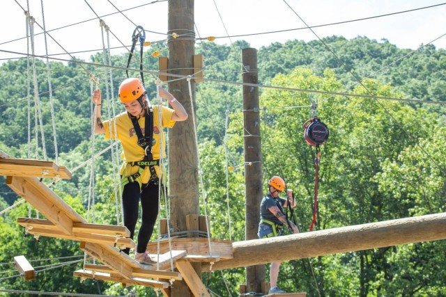 Visit New River Gorge Aerial Park in Fayetteville, West Virginia, USA