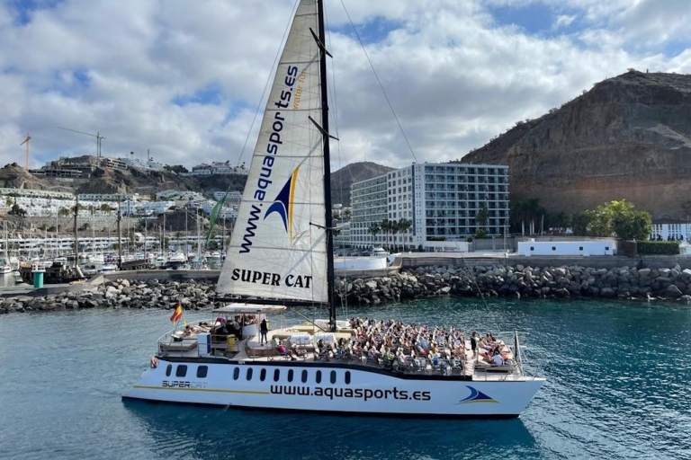 Puerto Rico : 4 h Excursión Premium en catamarán con delfines