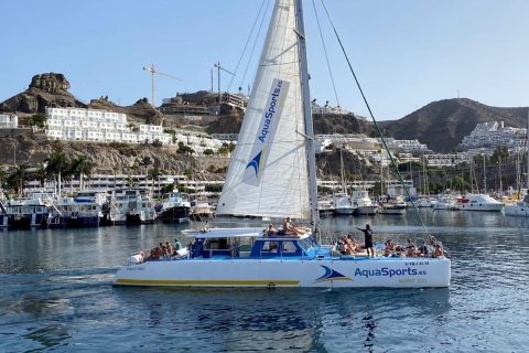 Puerto Rico : Excursion de 4 heures en catamaran dans le sud4 heures d'excursion en catamaran avec des dauphins