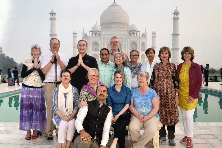 Visite du Taj Mahal en voiture le même jour depuis JaipurVisite avec guide