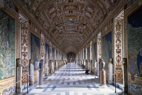 Roma: Musei Vaticani, tour della Cappella Sistina e accesso alla basilicaTour di gruppo del Vaticano in francese