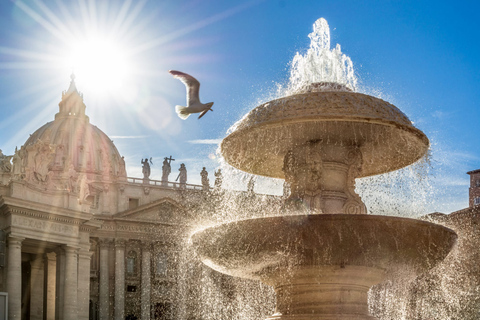 Roma: Museus do Vaticano, visita à Capela Sistina e acesso à BasílicaExcursão em grupo do Vaticano em francês