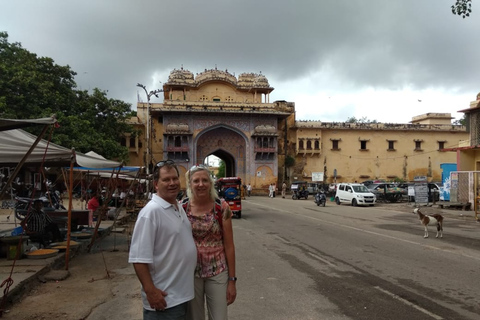 Jaipur: Privat 1 dags höjdpunktstur med block-printing