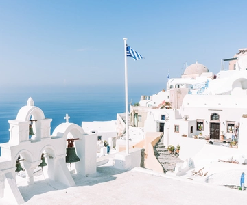 Da Paros: escursione di un giorno a Santorini