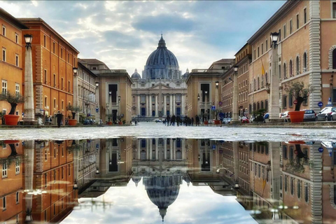 Roma: Museus do Vaticano, visita à Capela Sistina e acesso à BasílicaExcursão em grupo do Vaticano em francês