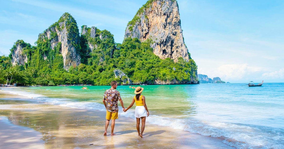 Krabi Thailand Railey Beach