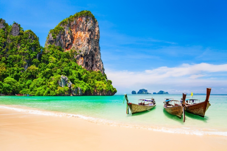 From Phi Phi: Day Tour Visit to Railay Beach with Transfers
