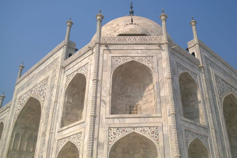 Tour dello stesso giorno dell&#039;incredibile Taj Mahal da Delhi in autoTour con Guida