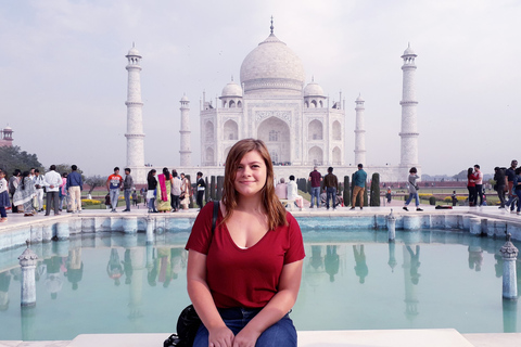 Samma dagstur till otroliga Taj Mahal från Delhi med bilRundresa med guide