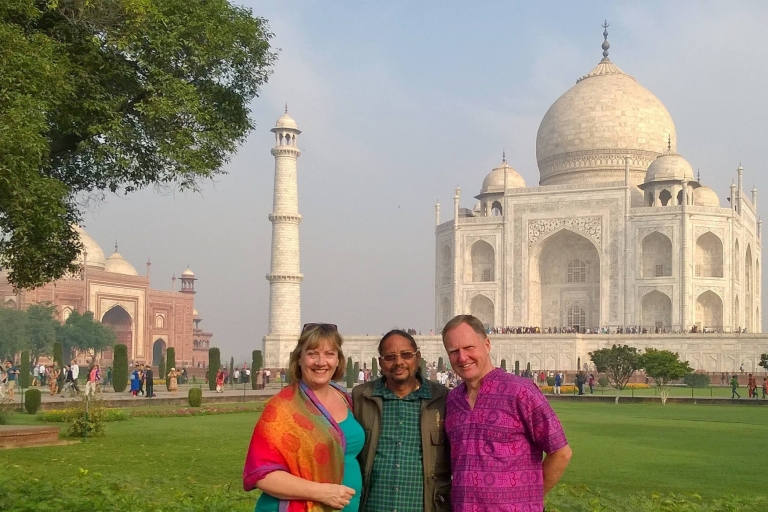 Visite du Taj Mahal en voiture le même jour depuis JaipurVisite en voiture et avec chauffeur