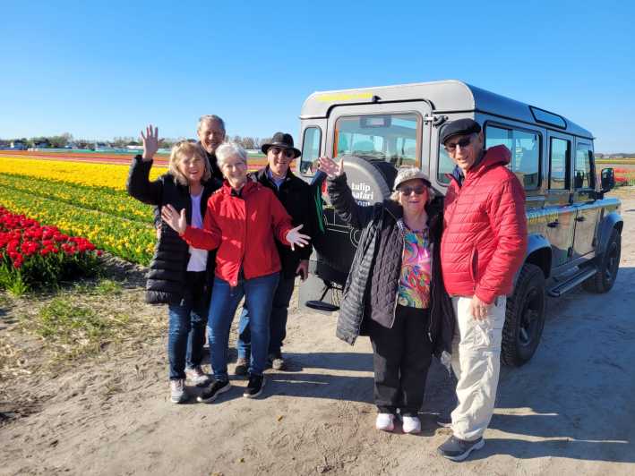 Lisse: Keukenhof and Tulperij Guided Flower Landrover Tour