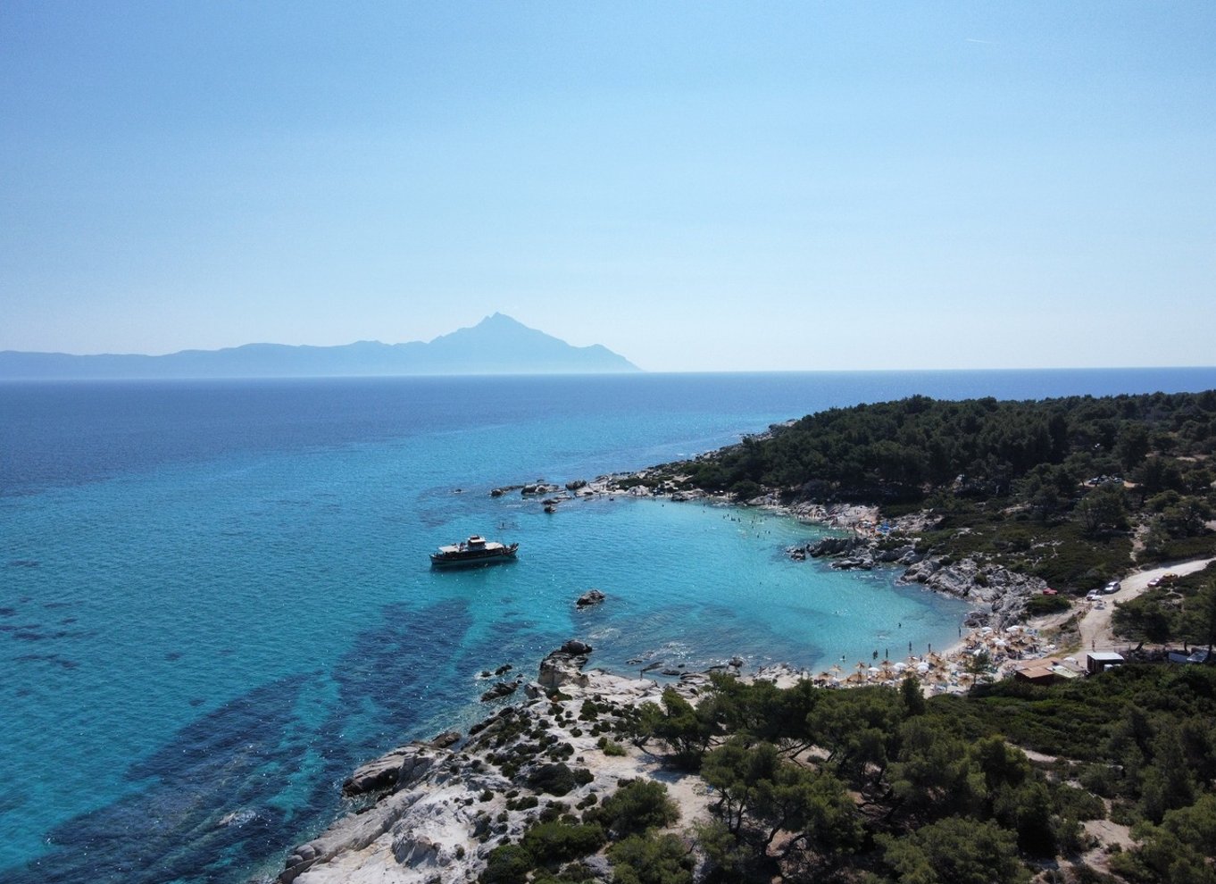 Fra Thessaloniki: Tur til Sithonias strande og naturskønne landsbyer