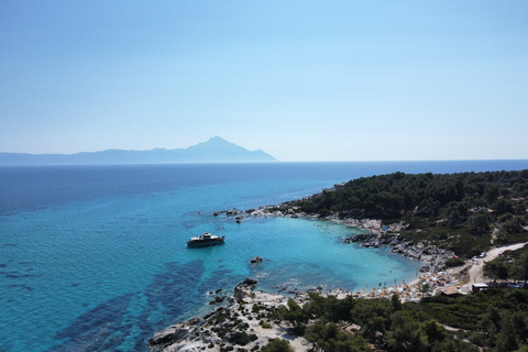 Au départ de Thessalonique et de Nikiti : Circuit des plages et villages de SithoniaDepuis Nikiti : Roadtrip à Sithonia