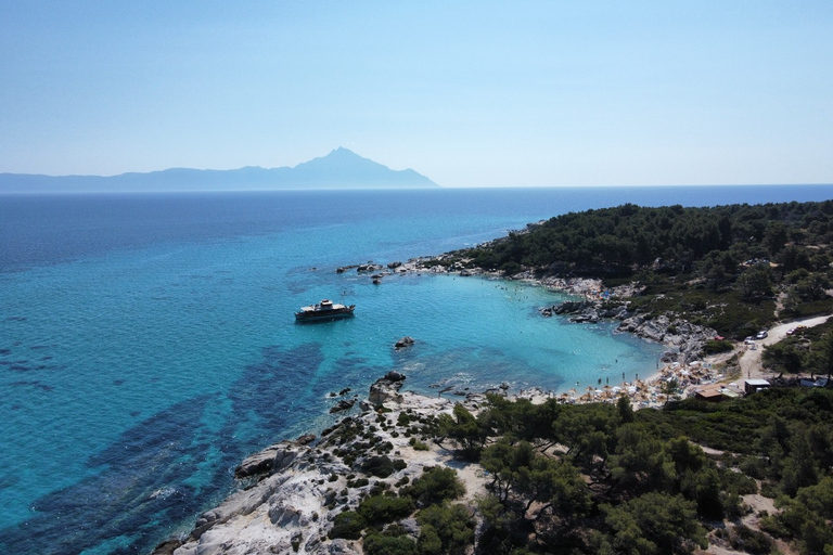 Au départ de Thessalonique et de Nikiti : Circuit des plages et villages de SithoniaDepuis Nikiti : Roadtrip à Sithonia