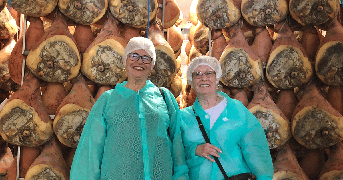 Sabores de Emilia Parmigiano y Prosciutto di Parma Visita