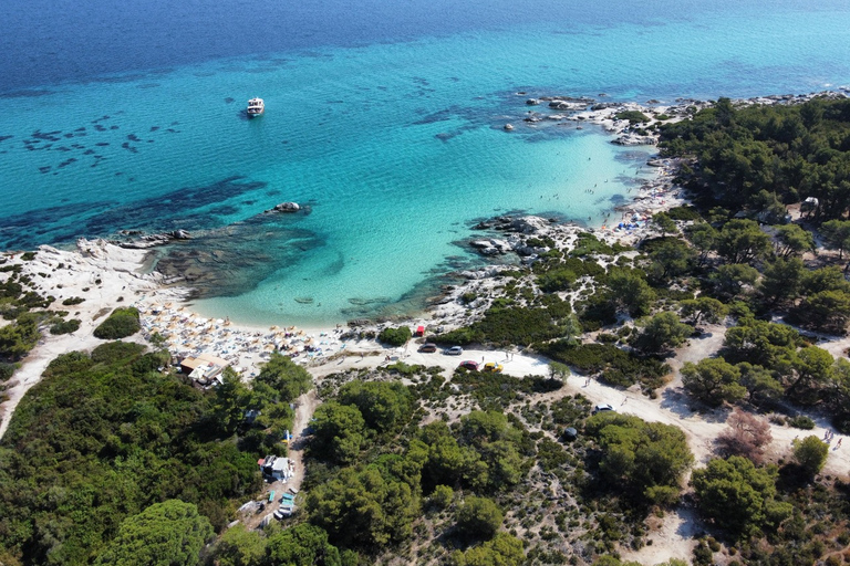 Au départ de Thessalonique et de Nikiti : Circuit des plages et villages de SithoniaDepuis Nikiti : Roadtrip à Sithonia