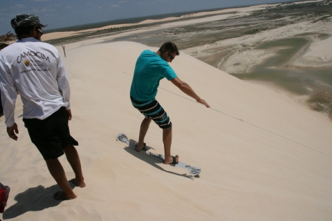 Van Agadir of Taghazout: Desert Sand Boarding Tour met lunch