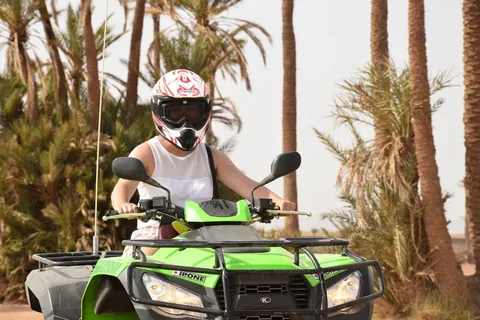 Marrakech: attività in quad nella Palmeraie con pausa tè