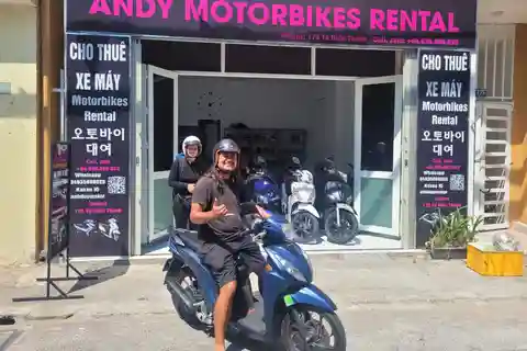 Alquiler de motos Andy: Servicio de alquiler de motos en Da Nang
