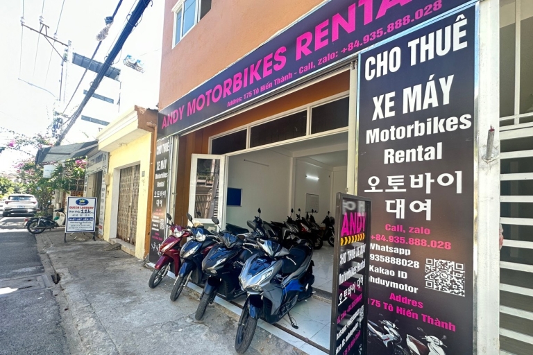 Andy motorverhuur: motorverhuur in Da Nang