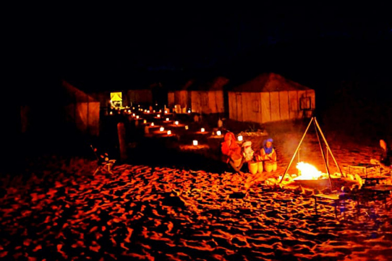 Marrakech : Excursion de nuit dans le Sahara à Zagora et Ait Ben Haddou