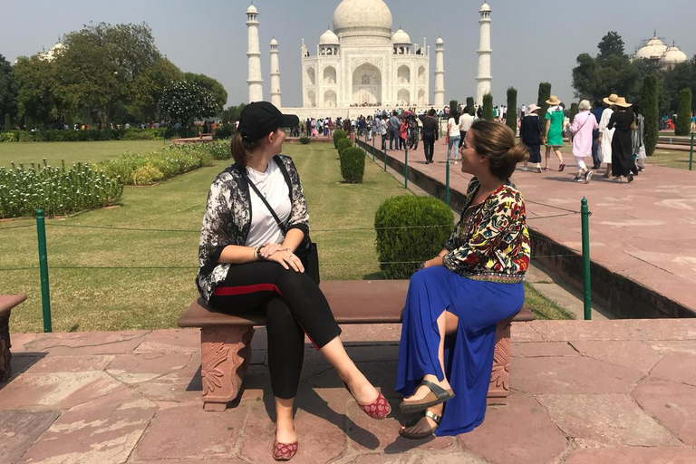 Z Delhi: Taj Mahal i Agra Tour pociągiem Gatimaan Express