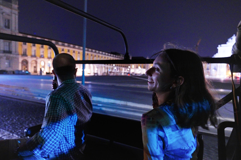 LISBON SUNSET TO NIGHT in Vintage Jeep with DRINKS ON BOARD