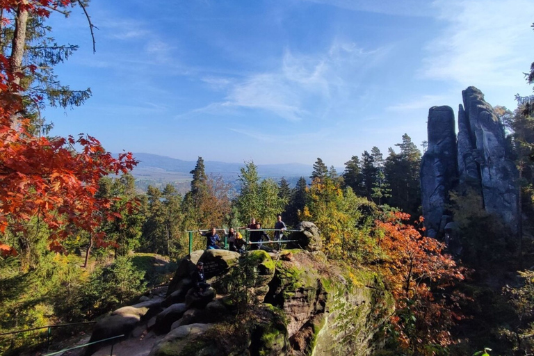 From Prague: Hike, Castle and Brewery in Bohemian Paradise