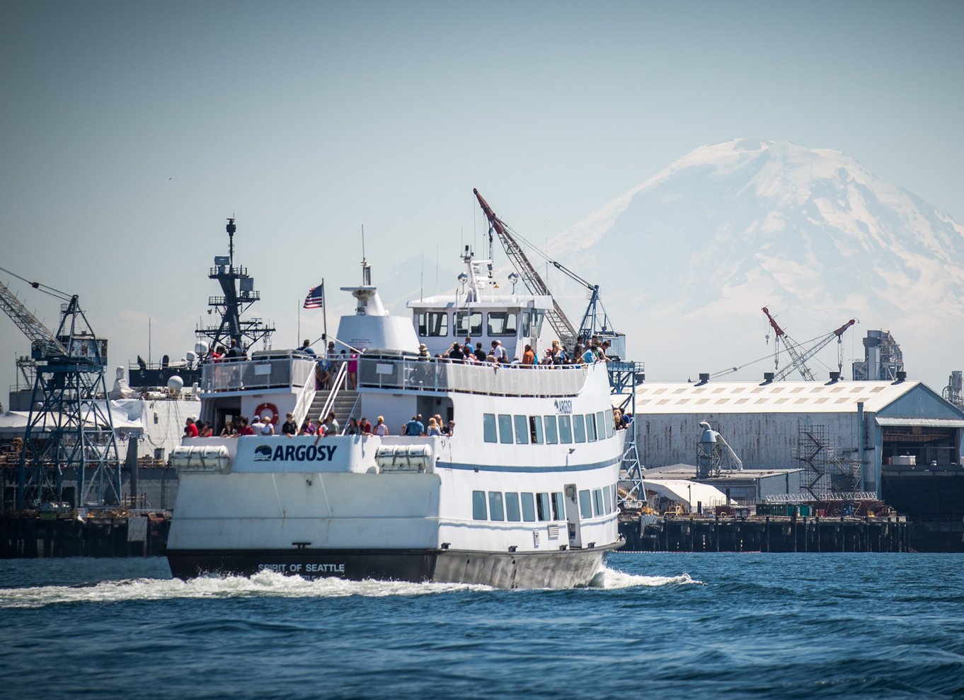 Seattle: Havnerundfart med levende fortælling