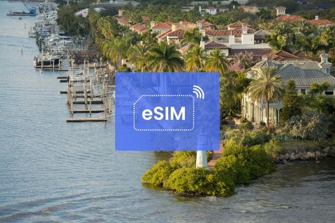 Tampa: US/ North Americas eSIM Roaming Mobile Data Plan