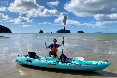 Whangamata : Expérience de kayak guidé sur l'île de DonutWhangamata : Expérience de kayak guidée sur l'île de Donut