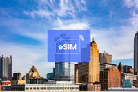 Pittsburgh, États-Unis/Amérique du Nord eSIM Roaming Mobile Data Plan - Hizvo
