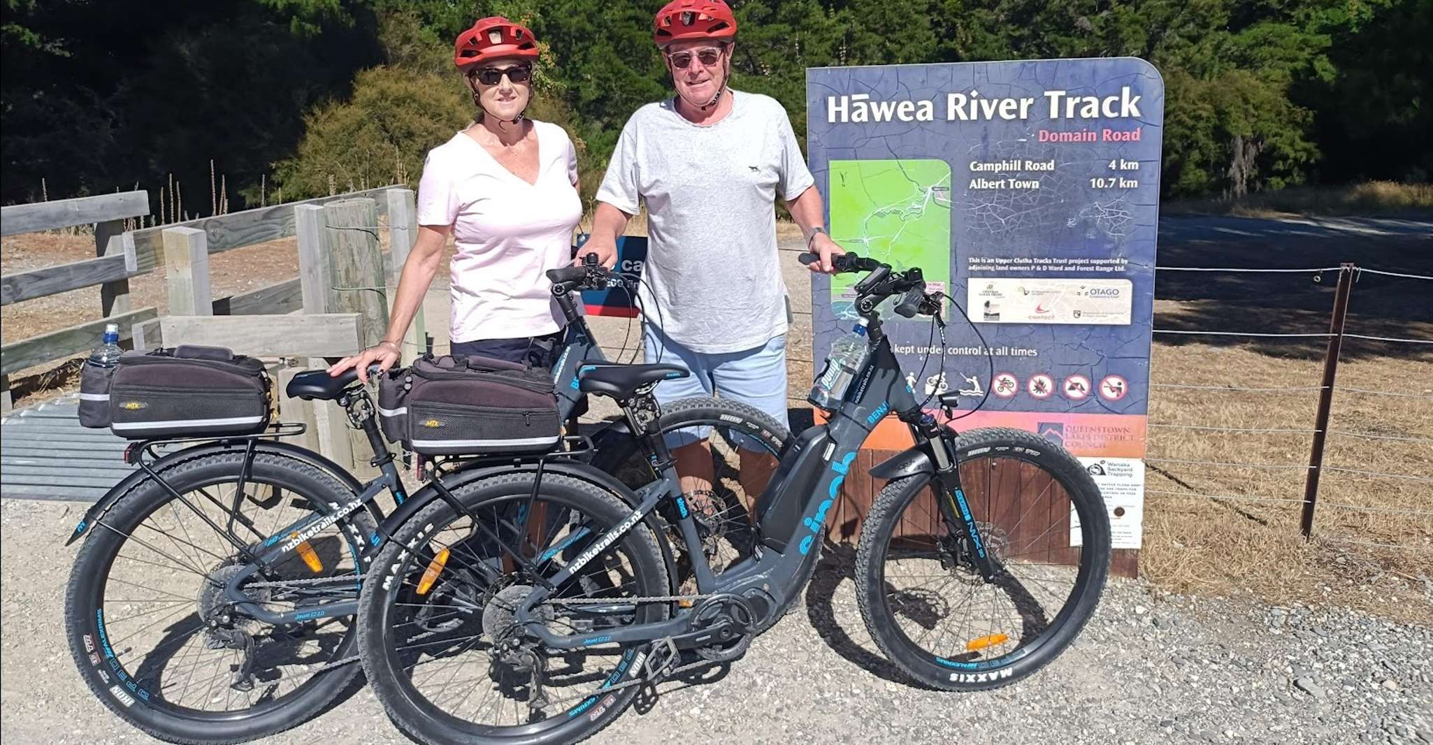 Worn et Hukae, trajet en sentier sur vélo ou vélo électrique - Housity