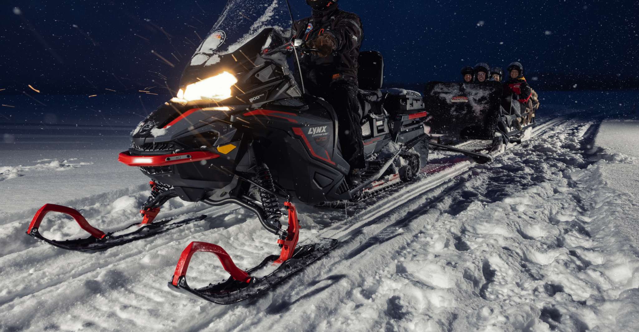Ruka, Slittino di Starlight alla ricerca di Luci del Nord - Hizvo