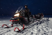 Ruka, Starlight en trineo para buscar auroras boreales - Hizvo