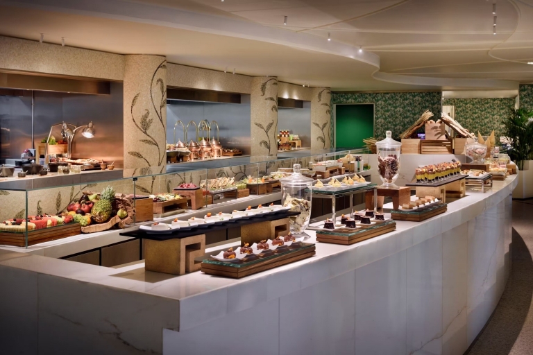 Dubai: Desayuno buffet en el Palazzo Versace con bebidasDesayuno buffet en el Palazzo Versace