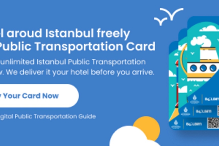 Istanbul: ÖPNV-Karte mit Hotelzustellung