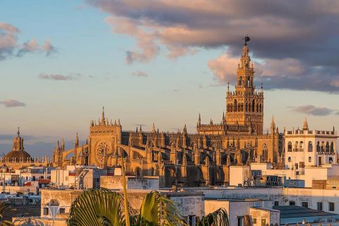 Sevilla: Royal Alcazar, katedralen og Giralda Tower Tour